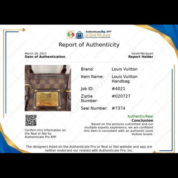 Louis Vuitton brown medium bag - Picture 15 of 16